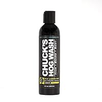 Chuck's Hog Wash - All Natural Beard and Body Wash - The Ladies Man Scent, 8 oz - Leaves Your Beard Softer than its Ever Been and is Suitable for Daily Use