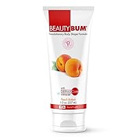 BeautyBum Pump Redefining Muscle Toning Lotion - Tightens Skin and Improves Appearance - Enhances Natural Elasticity and Firmness - Sculpt and Tone Problem Areas - Peach Bottom - 8 oz