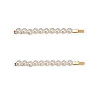 Pearl Metal Hairclips Gold-Plated Hair Clip Boby Hairpins