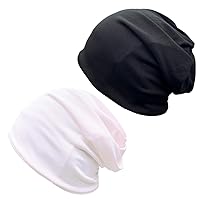 JarseHera Womens Slouchy Beanie Cotton Chemo Caps Cancer Headwear Hats Turban