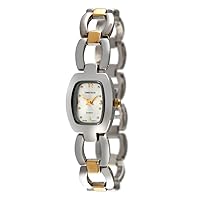 Timetech 2690L Women's Square Dial Link Bracelet Watch