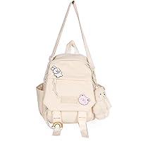 GGOOB Cute Mini Backpacks with Accessories Aesthetic Mini Backpack for Teens Kawaii Small Backpack