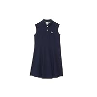 Lacoste Girls' Sleeveless Polo Dress