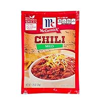 McCormick Mild Chili Seasoning Mix (1.25 oz Packets) 4 Pack