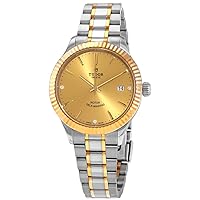 Tudor Style Automatic Diamond Champagne Dial Unisex Watch M12513-0007