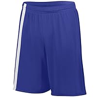 Attacking Third Short - Youth, Purple/White, X Small