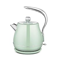 Coffee Pots Water Pot Heat Resistant Portable Water Pot Tea Pot Coffee Pot Tea Pot Gift (Color : Green)