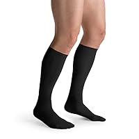 JOBST Travel Sock Compression Socks,15-20 mmHg, Knee High, Closed Toe