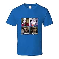 Joker On Drugs Through The Time T-Shirt and Apparel T Shirt