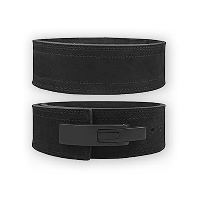 Weightlifting Belt for Men and Women, Black 10mm Thick, 4-Inch Wide Lever  Belt for Safely Increasing Weight and Lifting Power for Deadlifts, Squats
