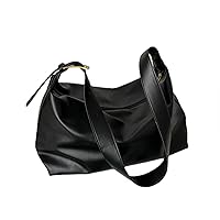 PU Leather Handbag for Women Large Capacity Shoulder Bags Female Crossbody Bags Solid Color
