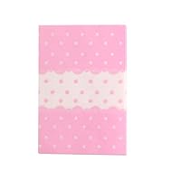 500 Pcs Twisting Wax Paper Sweets Lolly Baking Nougat Candy Wrappers - Pink Lace