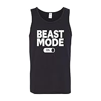 Beast Mode On Tank Tops Funny Workout Gym Unisex Tanktop