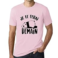 Men's Graphic T-Shirt I'll Do It Tomorrow – Je Le Ferai Demain – Eco-Friendly Limited Edition Short Sleeve