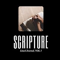Scripture Lined Journal: VOL 1, Bible Verse Notebook | Quad sized 8.5
