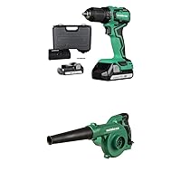 Metabo HPT 18V Sub-Compact Cordless Drill w/ 18V MultiVolt™ Cordless Blower (Tool Only)