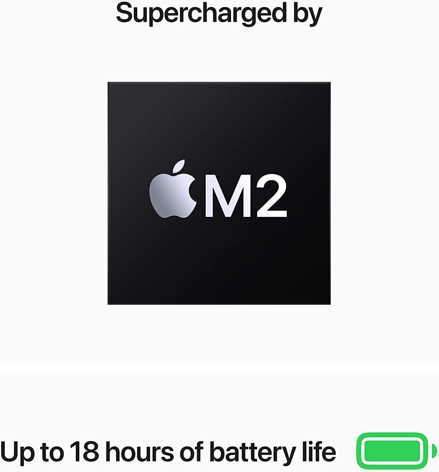 2022 Apple MacBook Air Laptop with Apple M2 chip (13.6-inch, 8GB RAM, 256GB SSD Storage) Midnight (Renewed)