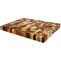 Villa Acacia Extra Large Butcher Block - 24x18 Inch, 2