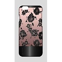 iPhone 8 Cases for Women, Anti-Scratch Thin Back Protective Phone Case, Slim Fit, Designed for iPhone 8/iPhone 7, White, Rose Gold Flower