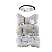 Baby Body Support & Head Support Pillow - Child Soft Head Rest Cushion Pillow, Cotton Baby Head Support Best Gift for Infant,Baby Cart Seat Cushion