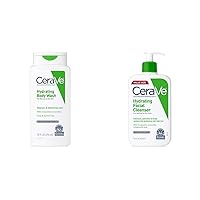 CeraVe Hydrating Body and Facial Skin Care Bundle | With Hyaluronic Acid and Ceramides | Fragrance Free