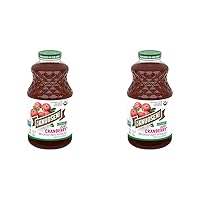 R.W. Knudsen Organic Just Cranberry Juice, 32 fl oz (Pack of 2)