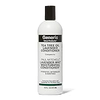 Generic Value Products Tea Tree Oil Lavender Mint Conditioner, Hydrates and Detangles, Invigorating Fragrance, Soothes Scalp, Gluten Free, 16 Oz