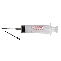 Mirro Flavor Injector Syringe, 2 Oz, White
