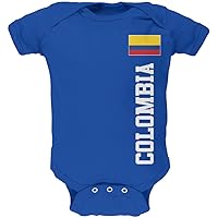 World Cup Colombia Blue Soft Infant Bodysuit - 0-3 Months