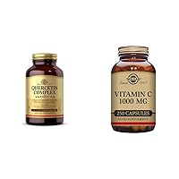 Quercetin Complex with Ester-C Plus, 100 Vegetable Capsules - 50 Servings - Supports Immune Health Vitamin C 1000 mg, 250 Vegetable Capsules - Overall Health