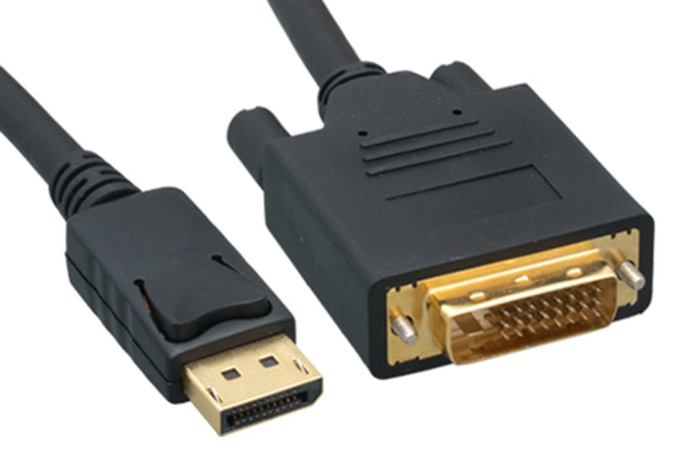 Cablelera DisplayPort to DVI Cable (ZPK016SI-05) Pack of 5