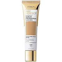Age Perfect Radiant Serum Foundation with SPF 50, Sand, 1 Ounce
