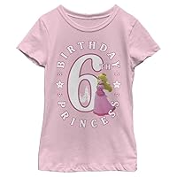 Nintendo Girl's Peach Birthday 6 T-Shirt