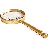 Magnifyiglasses,Magnifyiglass 8 10 Hd Old Man Reads Maintenance Magnifyimirror for Readicrafts Repair Magnifier 10/10
