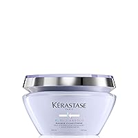 Kerastase Blond Absolu Cicaextreme Conditioning Hair Mask | For Weak, Sensitized Hair Post-Bleaching | Repairs and Nourishes Damage and Split Ends | With Hyaluronic Acid & Edelweiss Flower | 6.8 Fl Oz