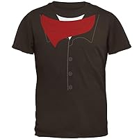Halloween Cowboy Gunslinger Costume Mens T Shirt Brown 3X-LG