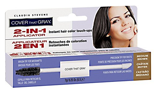 Cover That Gray 2in1 Applicator Hair Color Touchups - Medium Brown