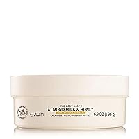 The Body Shop Almond Milk Body Butter - Nourishing & Moisturizing Skincare for Dry and Sensitive Skin – Vegan - 6.75 Oz