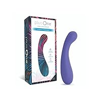 plusOne G-Spot Vibrator for Women - Made of Body-Safe Silicone, Fully Waterproof, USB Rechargeable - Personal Massager with 10 Vibration Settings
