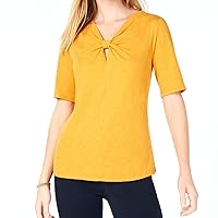 Womens Twisted Basic T-Shirt