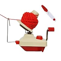 Yarn Ball Winder,Convenient Ball Winder for Yarn,Yarn Swift and Ball Winder Combo with Easy Installation for Yarn Storage + 1 Pcs Scissors (2)