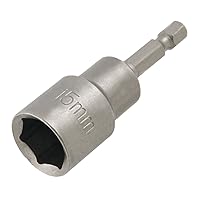 sourcing map Power Hex Drill Bit Wobble Extensions Socket Adapters, 15mm Non-Magnetic