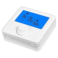 Thermostat Temperature Controller - Digital LCD RF Wireless Heating Smart Thermostat,5+2 Days Programmable,for WallHung Boiler