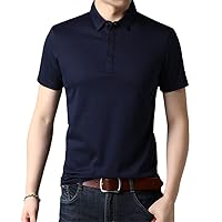 Summer Men Polo Shirts Short Sleeve Casual Tops Korean Polo Shirts