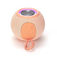 Portable Stereo with Colorful Lights Powerful for Indoor and Outdoor Traveling (Color : D, Size : As Shown)