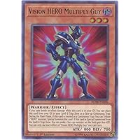 Yu-Gi-Oh! - Vision Hero Multiply Guy - BLHR-EN006 - Ultra Rare - 1st Edition - Battles of Legend: Hero's Revenge