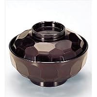 Bowl 4 Size Makame Turtle Shell Suction Bowl, Dishwasher Safe, 4.7 x 3.4 inches (12 x 8.6 cm), ABS Resin, 7-232-5, Restaurant, Ryokan, Japanese Tableware, Restaurant, Commercial Use