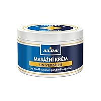 Czech Generic Universal Massage Cream w/Mineral Oil 250 ml 8.45 Oz.