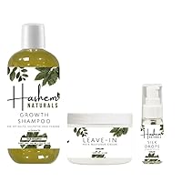 Natural Hair Growth Kit: Strengthen and Restore Your Hair | Free of Salt, Sulfates, and Parabens