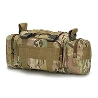 Men Multi-Function Tactical Bag 6L Waterproof Nylon Magic High Capacity Camera Backpack (Color : CP)